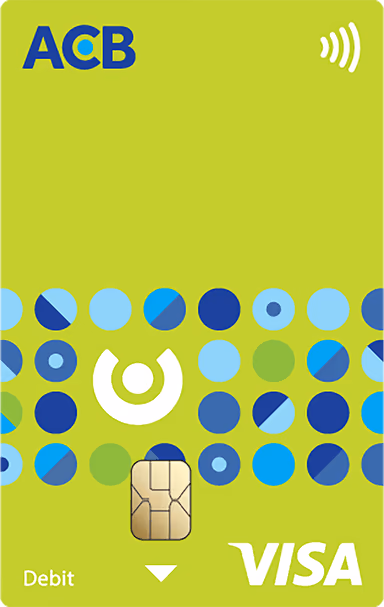 ACB Visa Debit (Kết Nối Với Tài Khoản First và Eco+)