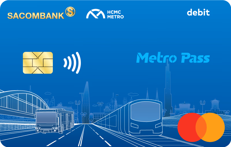 SACOMBANK Mastercard Metro Pass