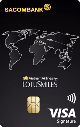 SACOMBANK Vietnam Airlines Visa