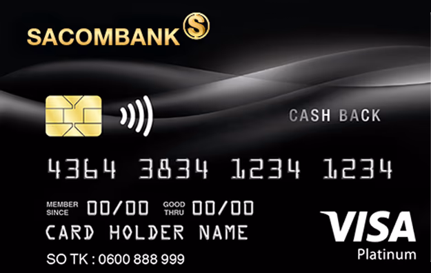Sacombank Visa Platinum Cashback