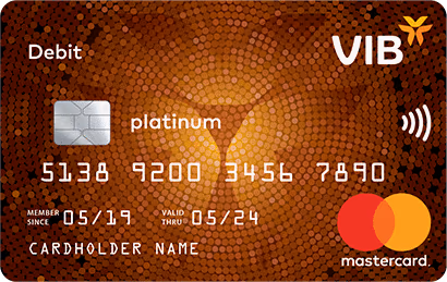 Thẻ thanh toán toàn cầu VIB Platinum